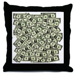 Money $100 to be exact Throw Pillow  $100 T shirt  Scarebaby