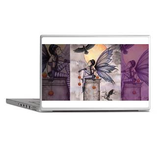 Art Gifts  Art Laptop Skins  Autumn Raven Laptop Skins