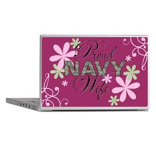 Gifts  Laptop Skins  Proud Navy Wife Camo Laptop Skins