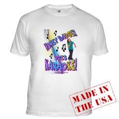 Honey Badger Does Karaoke T Shirt by SingersChoiceKaraokeKloset