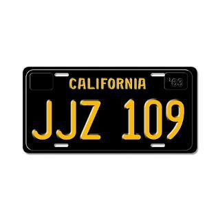 JJZ 109   Bullitt Aluminum License Plate for $19.50