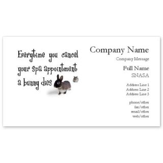 celled Spa Appointment Business Cards by Admin_CP14091873  511915061