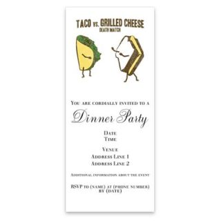 Taco VS Grilled Cheese Invitations by Admin_CP1869353  507061261