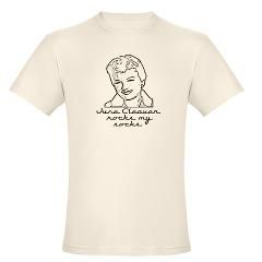 June Cleaver tee Organic Mens Fitted T Shirt
