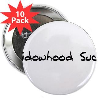 Widowhood Sucks 2.25 Button (10 pack)