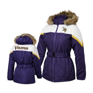 quilted detachable hooded jacket licensed sports merchandise $ 109 99