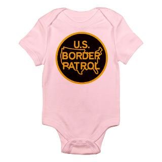 Us Border Patrol Baby Bodysuits  Buy Us Border Patrol Baby Bodysuits