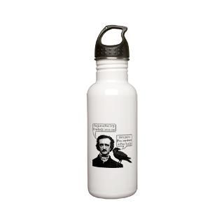 Just A Poe Boy   Bohemian Rhapsody Stainless Steel Water Bottle
