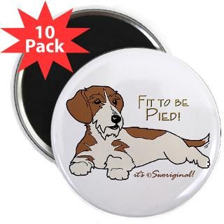 magnet $ 4 73 wirehair piebald dachshund 2 25 magnet 100 pack $ 124 98