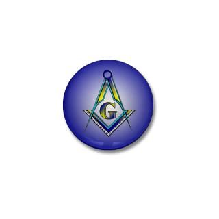 Masonic Square and Compasses Mini Button