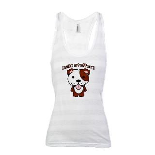 Bsl Gifts  Bsl T shirts  Hello Stafford Racerback Tank Top