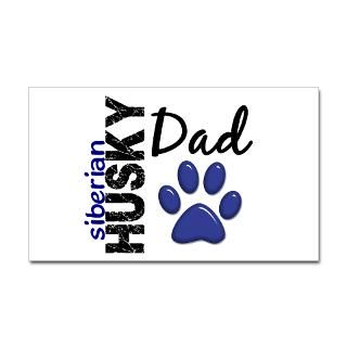 Siberian Husky Dad 2 Sticker by poochloverstuff