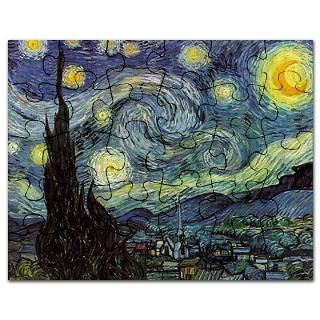 Impressionism Gifts  Impressionism Jigsaw Puzzle  Starry Night