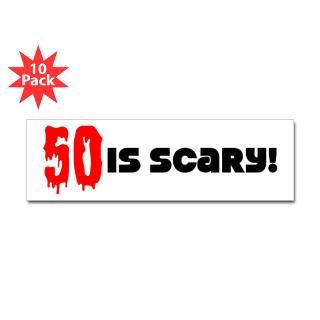 50 Is Scary  Birthday Gift Ideas  Milestone Birthday Gifts