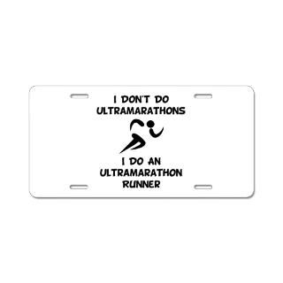 Ultra Distance Triathlon License Plate Covers  Ultra Distance