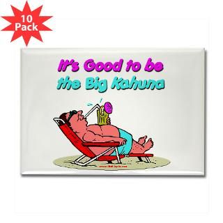 Big Kahuna Rectangle Magnet (10 pack)