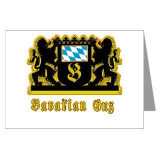 Bavarian Guy Oktoberfest Greeting Cards (Pk of 10)