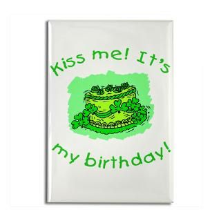 Kiss Me Its My IRISH Birthday T shirts  Scarebaby Design