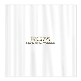 RGM Real Girl Models Custom Shower Curtain