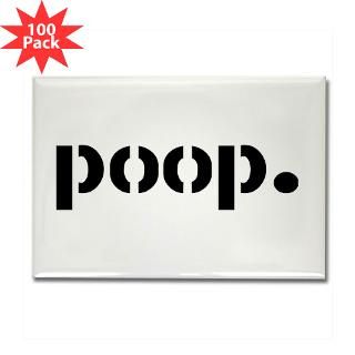 100 Magnets of Rectangle Poop