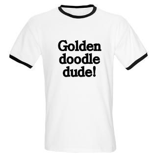 Goldendoodle Dude Rectangle Magnet (100 pack)