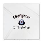 firefighter in training queen duvet $ 154 99