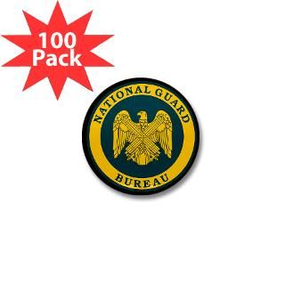 National Guard Bureau Seal Mini Button (100 pack)