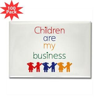 children are my business rectangle magnet 100 pac $ 167 99