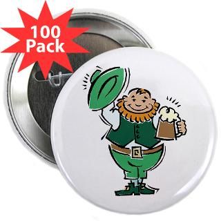 leprechaun tipping hat 2 25 button 100 pack $ 174 98