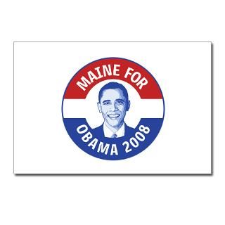 Maine for Obama Postcards (Package of 8)