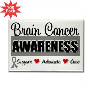brain cancer awareness rectangle magnet 100 pack $ 168 99