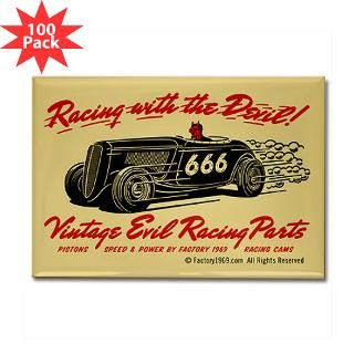 vintage evil 013 rectangle magnet 100 pack $ 168 99