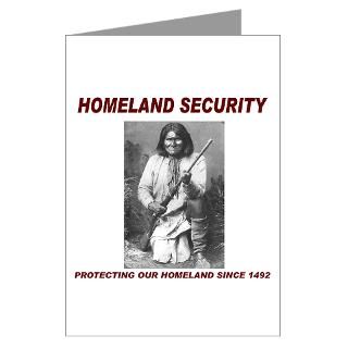 Geronimo Homeland Security Rectangle Sticker 50 p