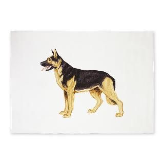 german shepherd 5 x7 area rug $ 172 00