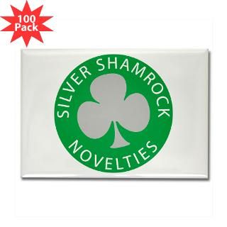 silver shamrock rectangle magnet 100 pack $ 174 99