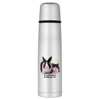Bunnies Gifts  Bunnies Drinkware  Large Thermos® Bottle