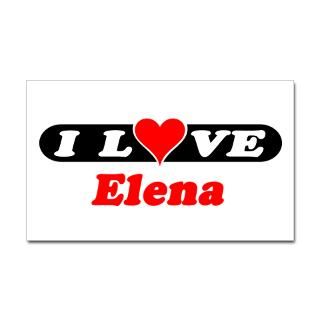 Love Elena Stickers  Car Bumper Stickers, Decals