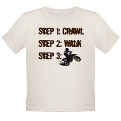 Crawl walk dirt bike Body Suit by customtees4tots