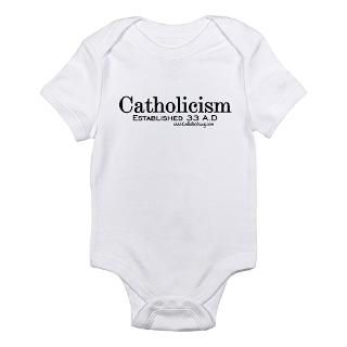 Established Infant Creeper Body Suit by CatholicSwag