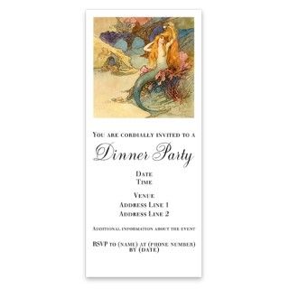 Vintage Mermaid Invitations by Admin_CP6166894