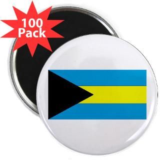 Bahamas Blank Flag 2.25 Magnet (100 pack)