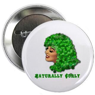 Naturally Curly Irish Hair Cute Design  Leprechaun Gifts & All Things