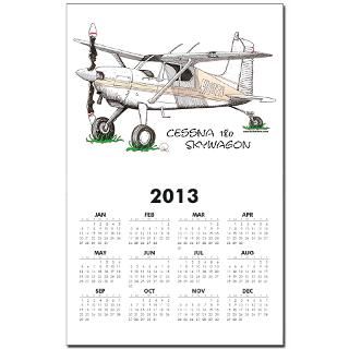 Cessna 180 Skywagon Calendar Print for $10.00
