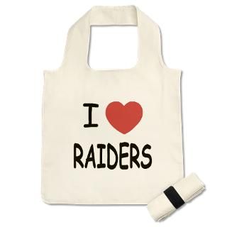 Al Davis Gifts  Al Davis Bags  I heart raiders Reusable Shopping