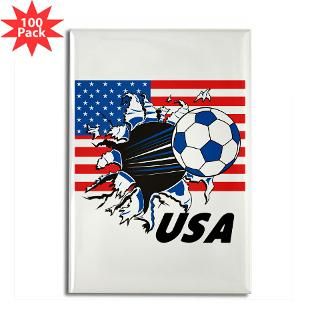 usa soccer rectangle magnet 100 pack $ 180 00