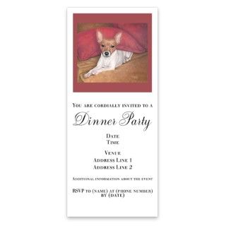 Toy Fox Terrier Invitations by Admin_CP6867583
