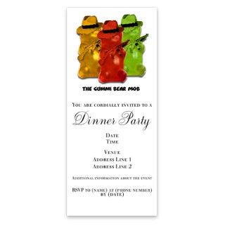 Gummi Bear Mob Invitations by Admin_CP4275806