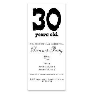 Happy 30Th Birthday Invitations  Happy 30Th Birthday Invitation