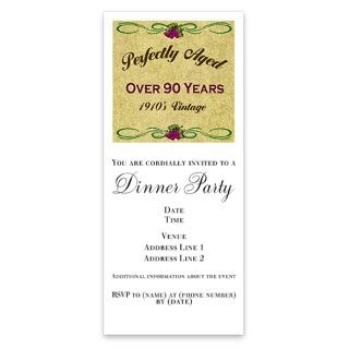 Over 90 Years Invitations by Admin_CP3085590