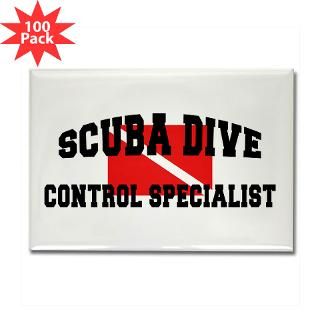 scuba dive control specialist rectangle magnet 10 $ 189 99
